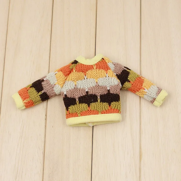 Дни Фортуны blyth куклы одежда blyth цветной свитер подходит blyth кукла 1/6 нормальное соединение azone licca тело - Цвет: Like the picture