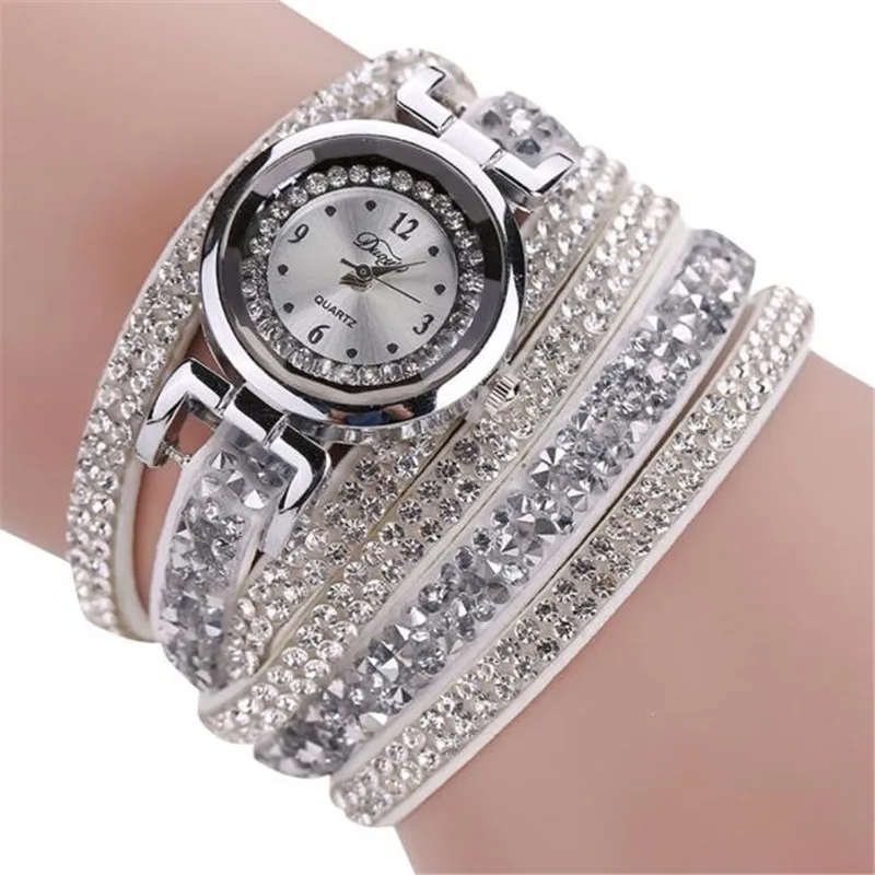Relojes Mujer 2018 женские часы Шикарный кожаный браслет с алмазами наручные подарок Relogio