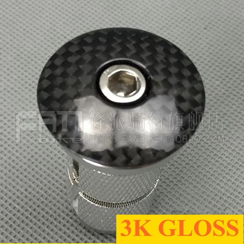 Велосипедная гарнитура из углеродного волокна верхний колпачок ключевой