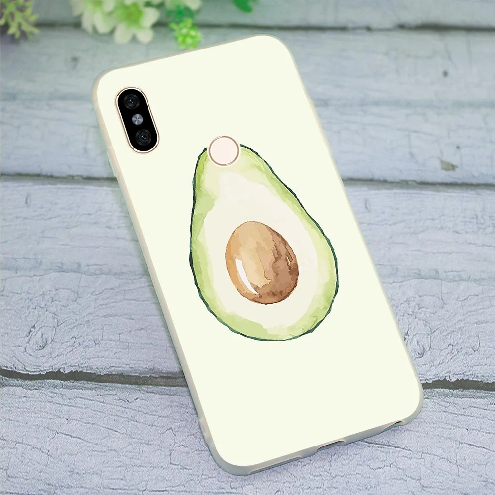 K0739107 Чехол для телефона Redmi 7 Pro с милыми фруктами и авокадо, чехол 4X A2 A1 9se 4A 5 Plus 5A Prime 6A Note 7 для Xiaomi Mi 9 Celebrity - Цвет: K0739107