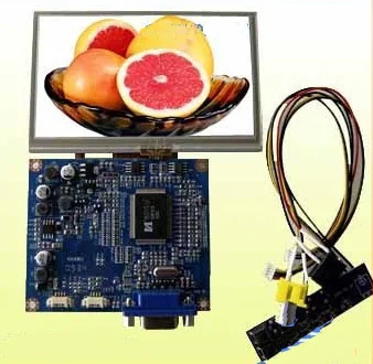 (Видео + VGA) плата привода 4 3 дюймовый TFT ЖК экран (без TP) 480(RGB)* 272 (система NTSC/PAL/меню