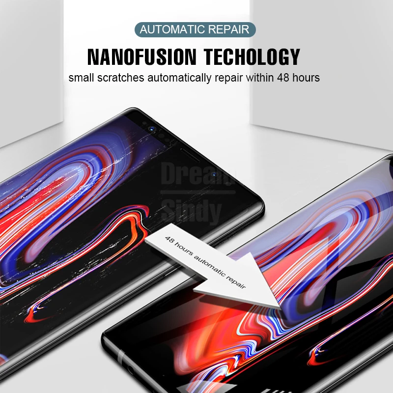 Полное покрытие мягкая Гидрогелевая Защитная пленка для samsung Galaxy S8 S9 PLus Note 8 9 S6 S7 EDGE защитная пленка(не стекло