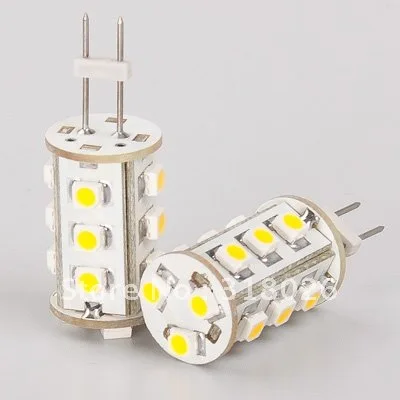 GY6.35 светодиодная лампа 15 светодиодов 3528 SMD 12 В переменного тока постоянного 24