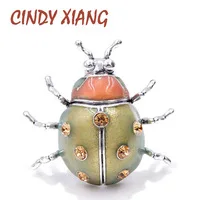 CINDY XIANG 3 цвета на выбор Стразы Броши лягушка для женщин Винтажная модная брошь-животное булавка Милая яркая картонная стильная бижутерия
