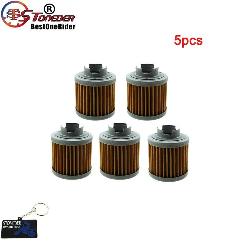 5pcs Масляный фильтр STONEDER для Zongshen 155cc ZS155 YX 150cc 160cc двигателя питбайк мотоцикл - Цвет: 5pcs