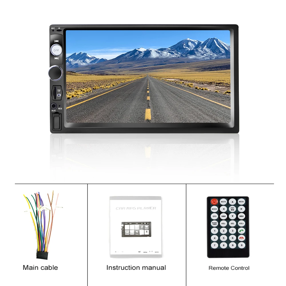 Автомагнитола AMPrime автомобильная аудиосистема с 7 &quotсенсорным HD экраном MP5