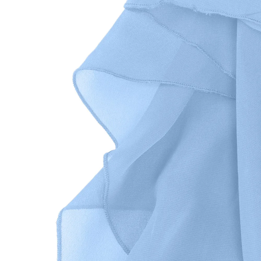 Женское шифоновое платье-макси длинное вечернее платье для подружки невесты