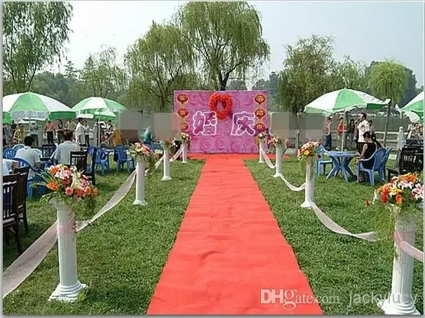 Белые пластиковые римские колонны для свадебных церемоний украшения вечеринок