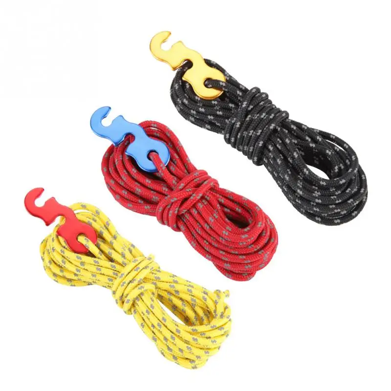 Натяжной тент из светоотражающего тента 4 шт. 3 мм|Аксессуары для палаток| |