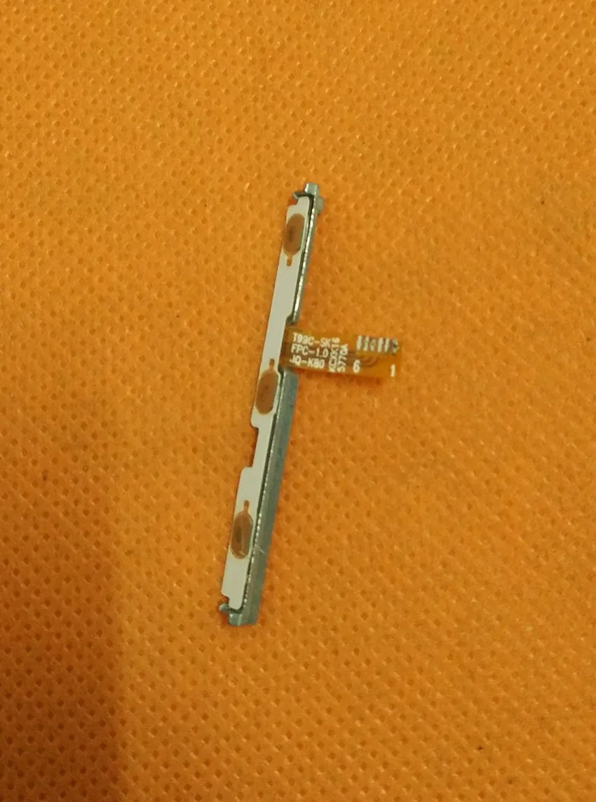 Бывший в употреблении оригинальный телефон с кнопкой громкости гибкий кабель FPC