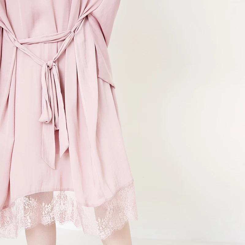 Vero Moda Новое кружевное платье свободного кроя на шнуровке для женщин | 3182R1505