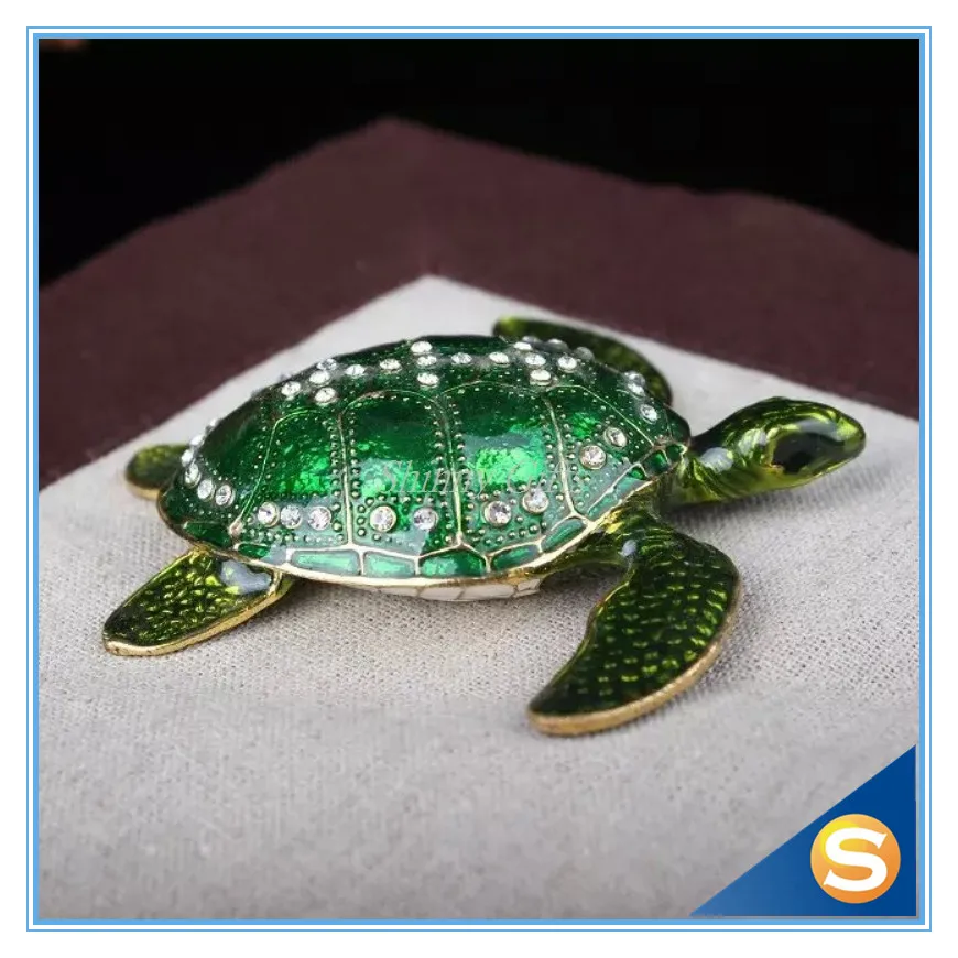 Морская черепаха украшенная стразами брикет коробка (случайный цвет)|box box|box studsbox
