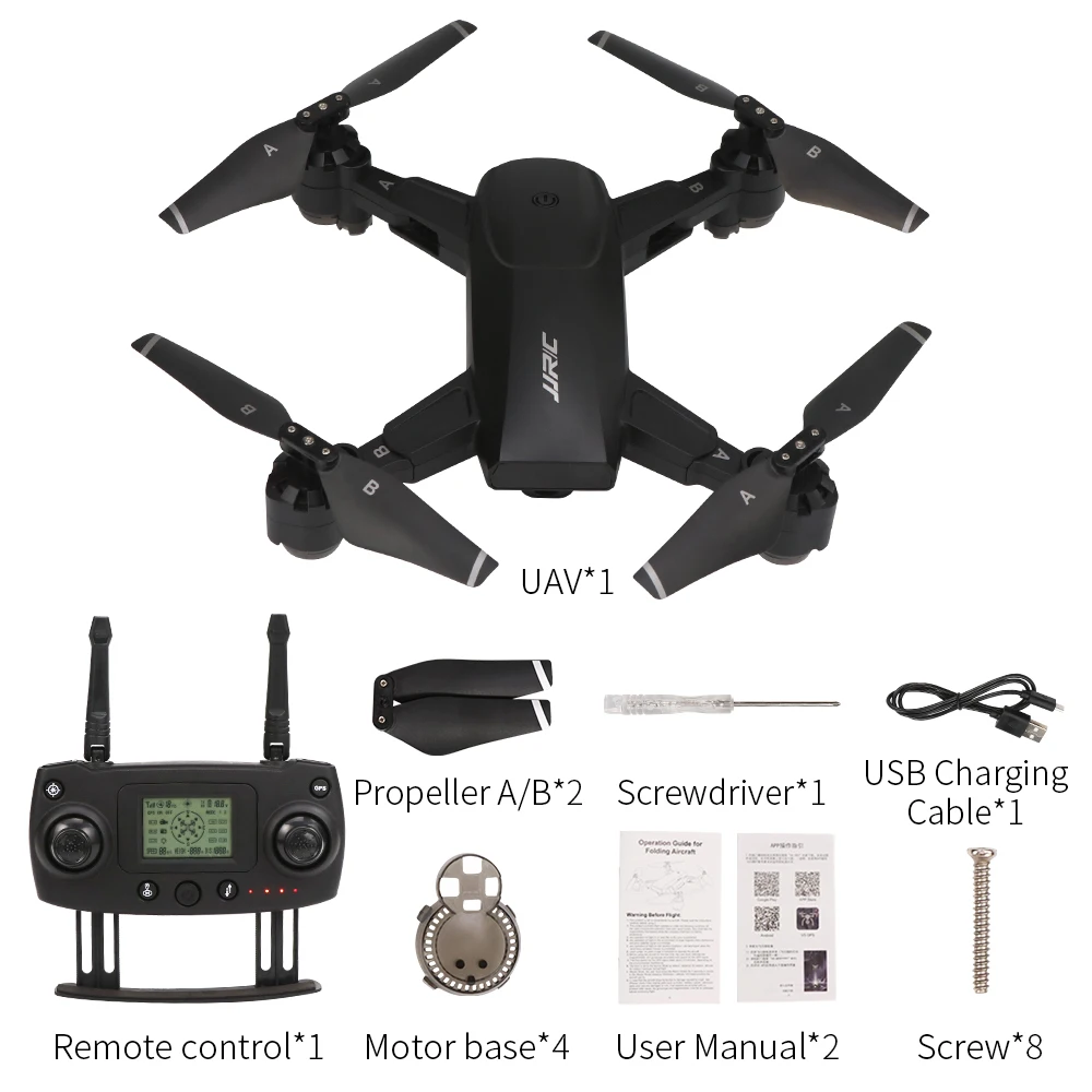 JJRC Дрон H78G 5G WiFi FPV 1080 P широкоугольная HD камера GPS Квадрокоптер двойной режим