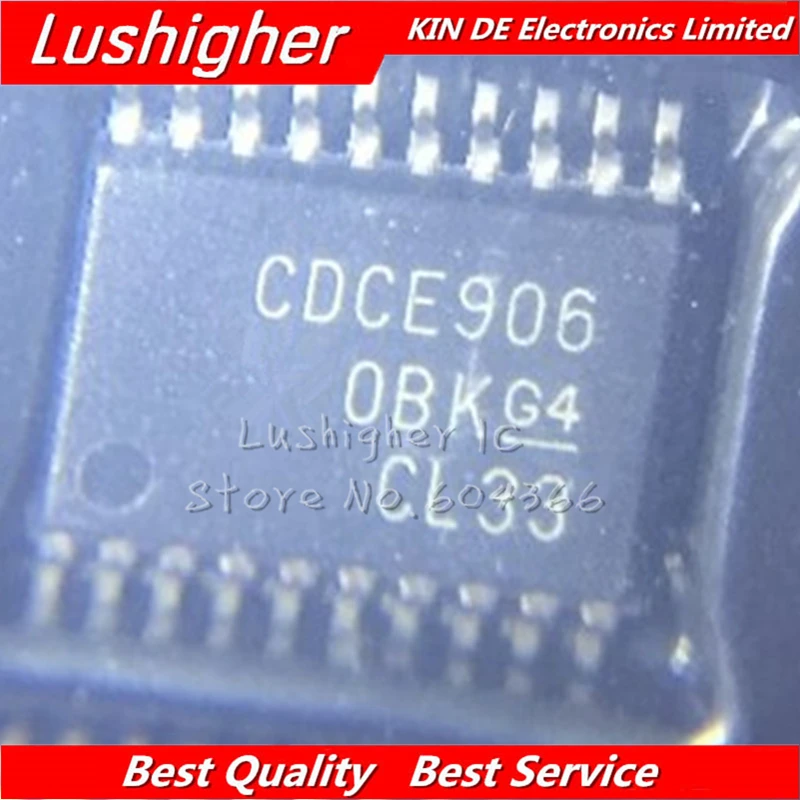 

10 шт. CDCE906PWR CDCE906 TSSOP-20 SMD CDCE906PW