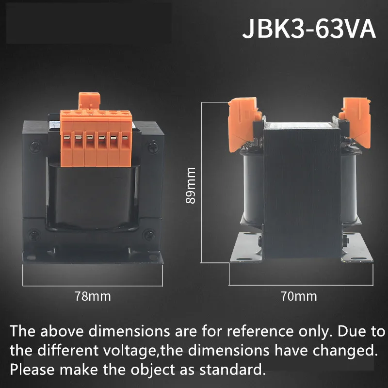 JBK5 63VA станка Управление трансформатор 220V380V различных 110V24V6.3V - Цена: 2 563,68 руб.