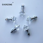 Оптоволоконные светильники, хрустальные концевые фитинги для сверкающего потолочного освещения с эффектом звездного неба, 5 шт.лот