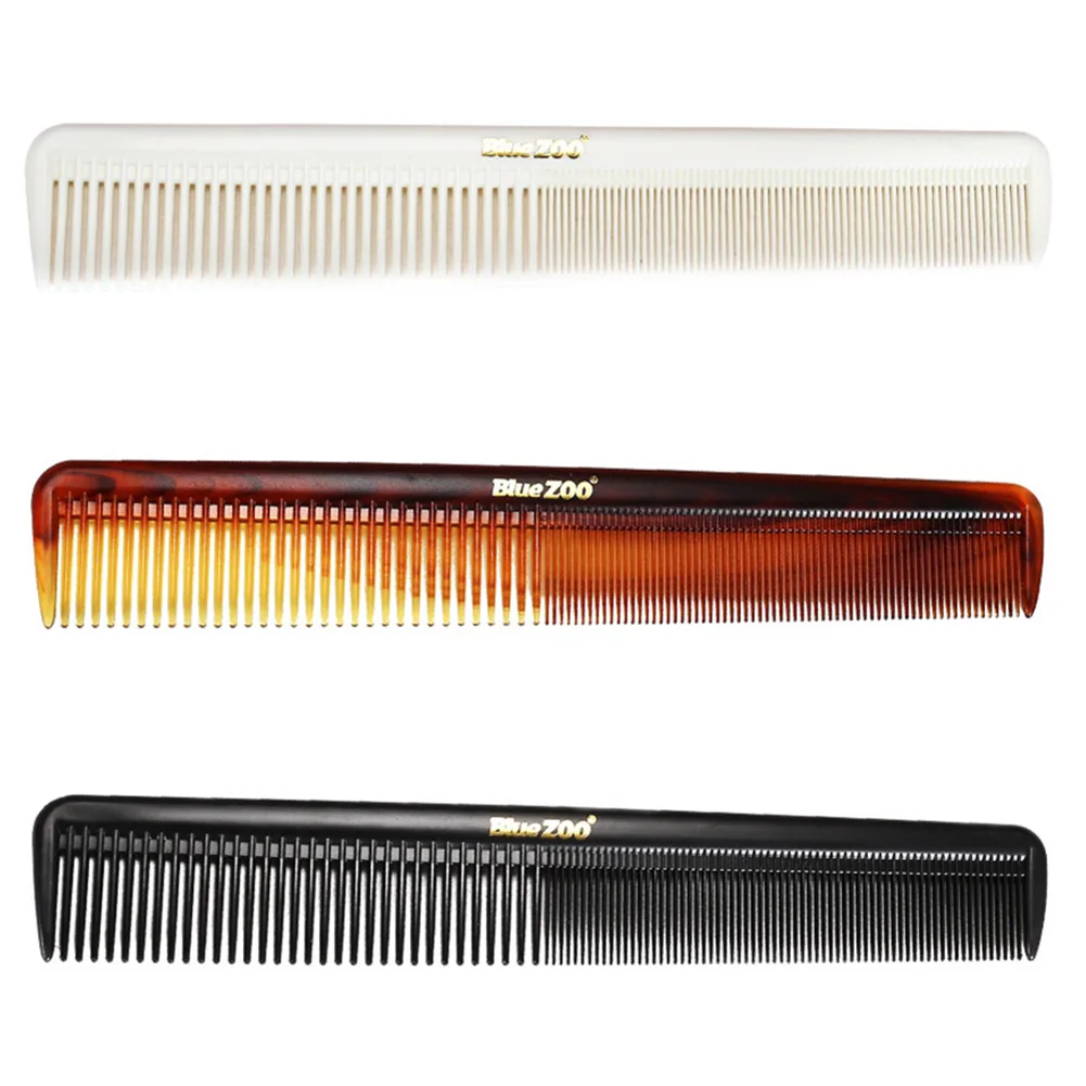 Синий ZOO мужчины 2 в 1 Pro Широкие зубы масляная голова назад самолет для