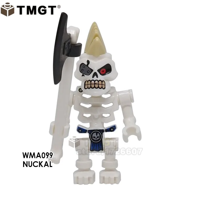 A099 20 шт. Akita строительные блоки Char Archer Warrior GARMADON Swordsman Zane сборные Кирпичи игрушки для детей Подарки GA123-130 - Цвет: A099