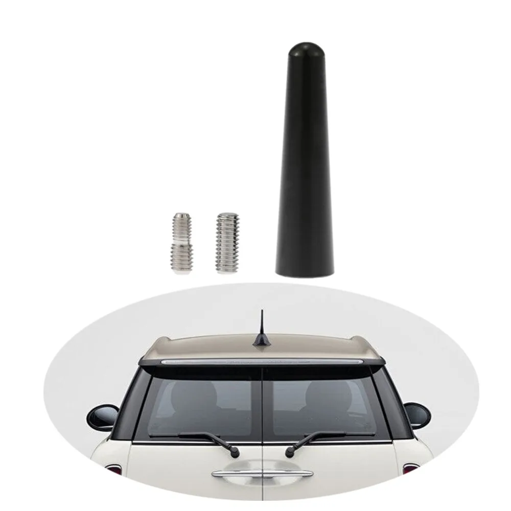 Автомобильная Мини-Антенна 2 дюйма AM FM-радио автомобильная антенна черная