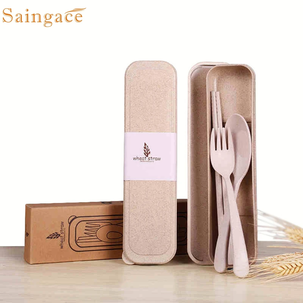 3 шт. портативная посуда для креативных студентов путешествий палочек ложек