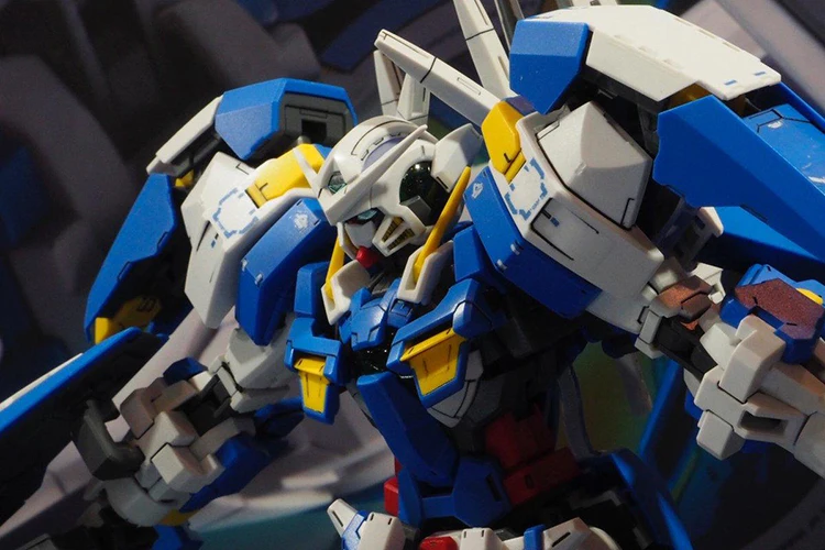 Japaness BANDAI Gundam MG 1/100 модель AVALANCHE EXIA GUNDAM 00 PB Стиль Мобильный костюм детские игрушки с держателем