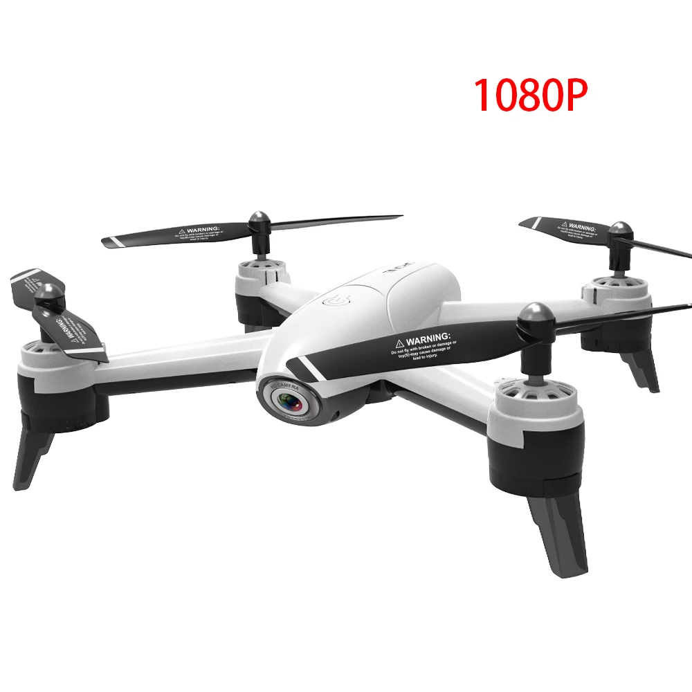 1080P white SG106 Радиоуправляемый Дрон оптический поток 4K камера 1080P HD Двойная камера воздушный видео Квадрокоптер самолет Квадрокоптер игрушки подарки малыш горячая распродажа - Цвет: 1080P white
