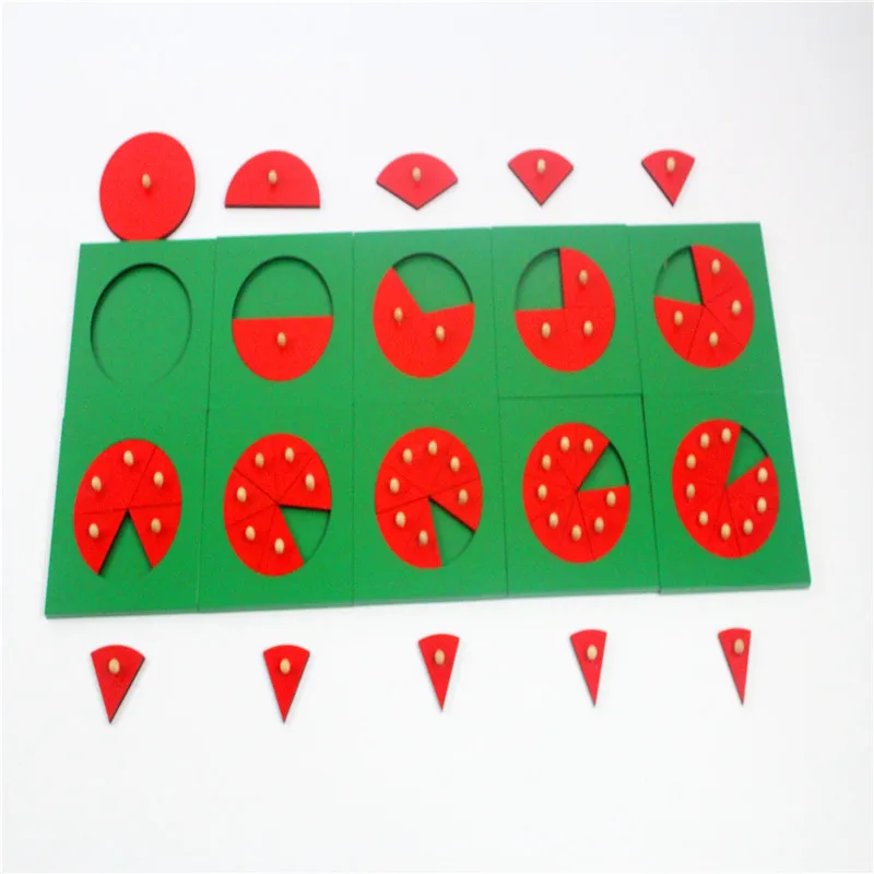 Детская игрушка в форме монтессори геометрическая искусственная древесина для