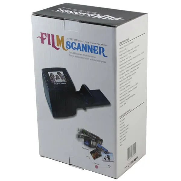 Protable USB 2.4&quot LCD DIgital Film Photo Picture Scanner Converter 35mm Slides Negative Copier 5MP free shipping | Компьютеры и