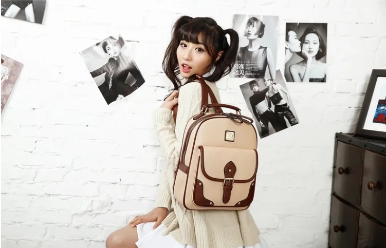 Mochilas mujer, новинка, кожаная Водонепроницаемая Студенческая сумка, повседневный рюкзак для путешествий, женская уличная сумка, mochila feminina MQ-88