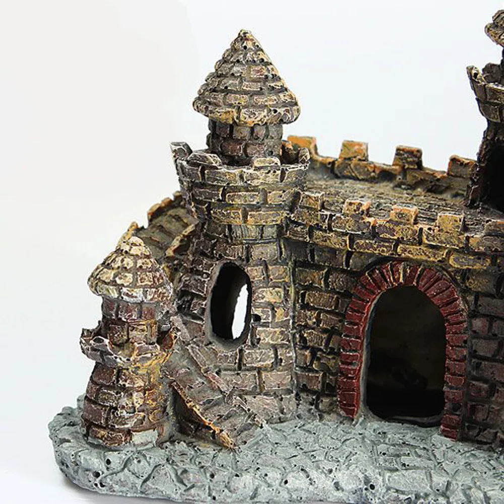 Украшения для аквариума украшение из кастала лидер продаж мини замок губки боба