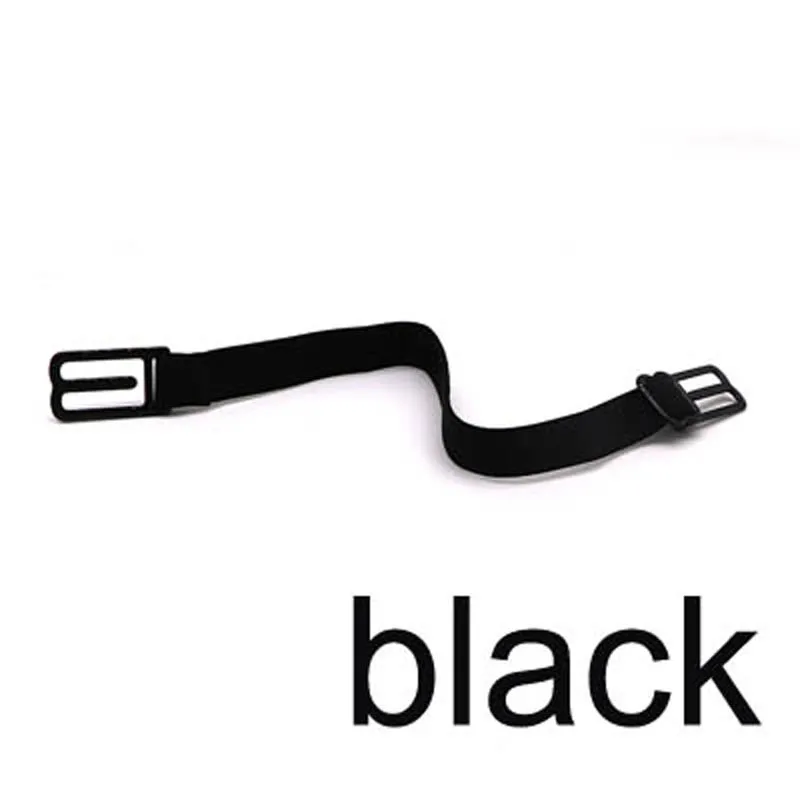black 5 цветов, двойные плечевые ремни, нескользящие ремни, пряжки, плечевые ремни, бюстгальтер, Нескользящие задние ремни для бюстгальтера, регулируемый держатель - Цвет: black