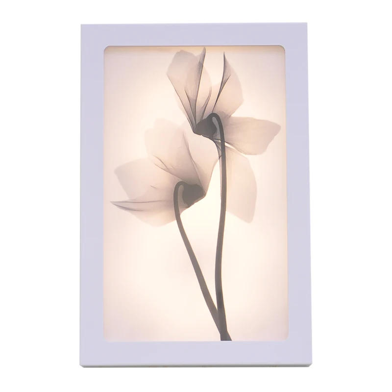 MLZAOSN светодиодный декоративный настенный светильник с цветами ПВХ