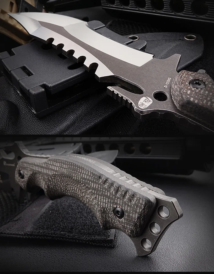 Комплект Электронных компонентов HX OUTDOORS VG10 нож боевой нож с фиксированным клинком многофункциональный кемпинг на открытом воздухе Выживание Охота Ножи военный Дайвинг Ножи