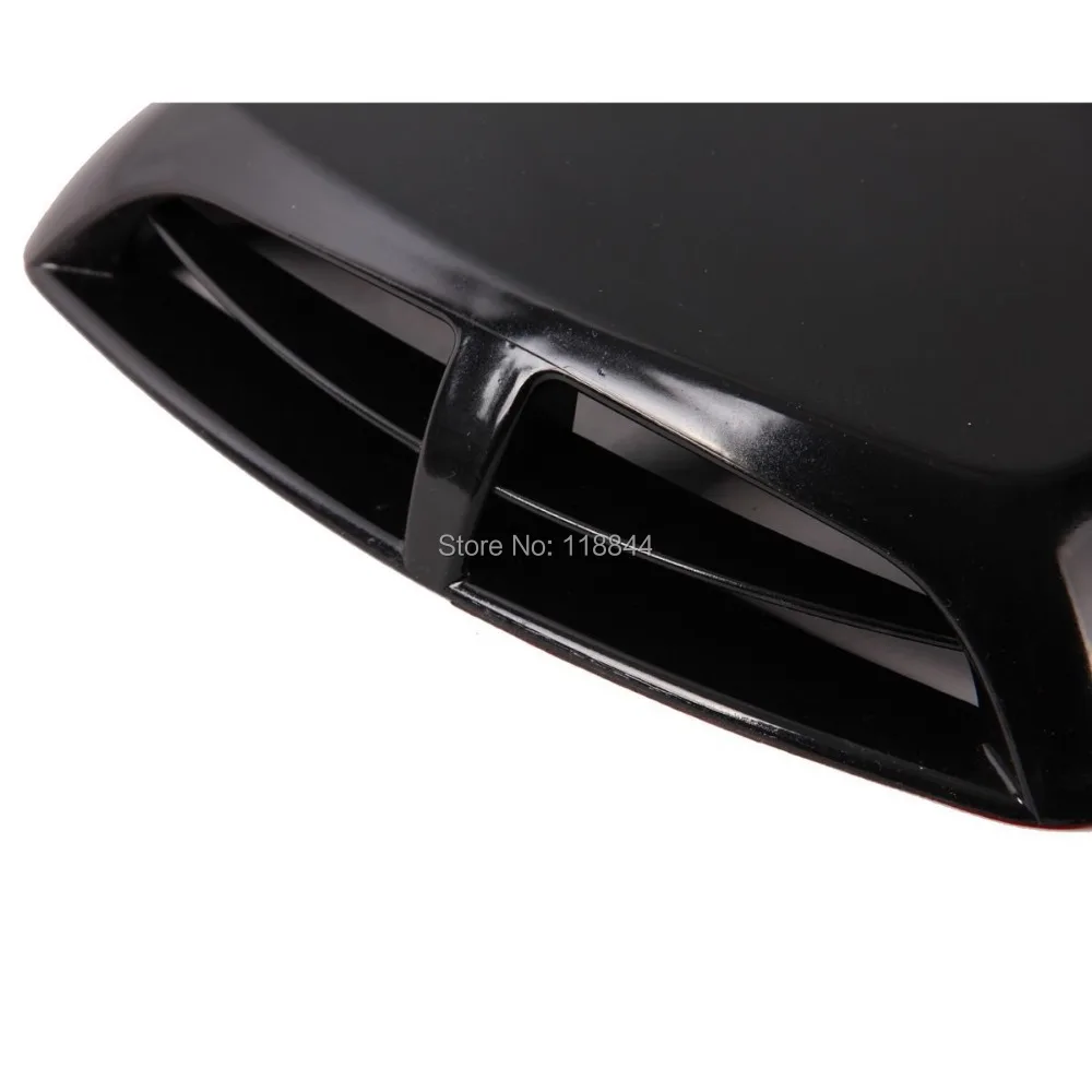 1 шт. Новые Черные Декоративные наклейки для автомобиля воздушный поток впускной