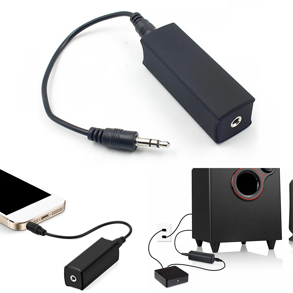 3.5mm Jack Ground Loop Isolator Audio Noise Filter Unwanted Hum Inductor | Электроника