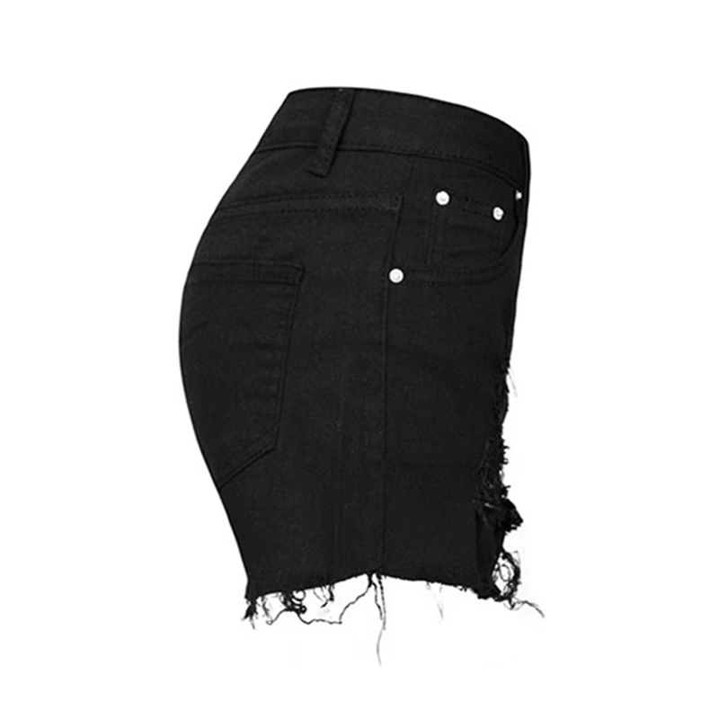 Распродажа товар из Европы летние модные рваные джинсы для женщин с дырками и