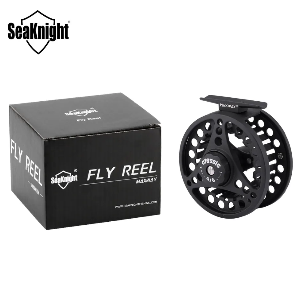 SeaKnight MAXWAY класс 3/4 5/6 7/8 катушка для ловли нахлыстом 3BB алюминиевый корпус для ловли нахлыстом рыболовное снаряжение озеро, речная Рыбалка снасти