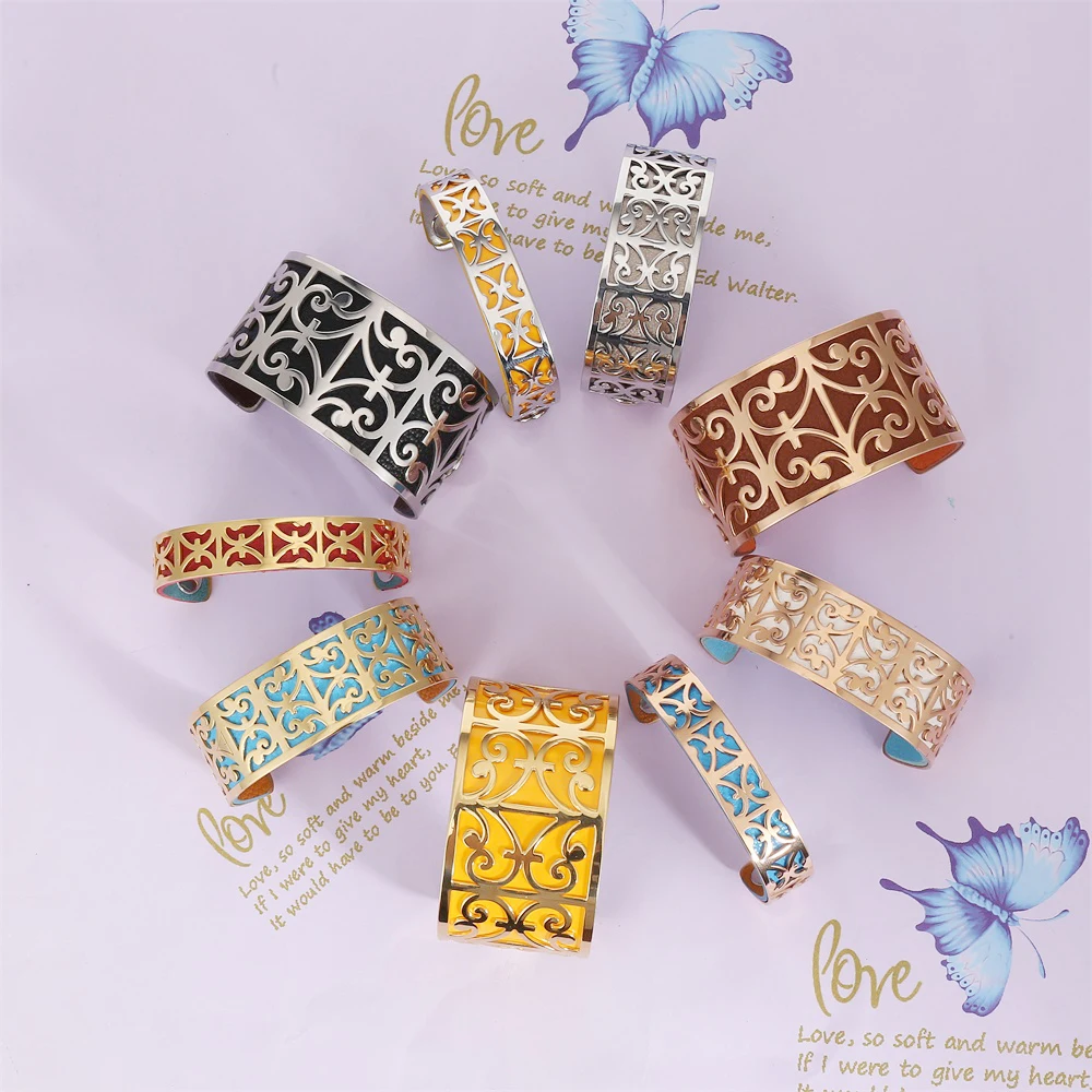 Cremo Aries Bangles Eternal Colorful Stainless Steel Bracelets Gold Filled Wristband Iterchangeable Reversible Leather Bangle | Украшения и