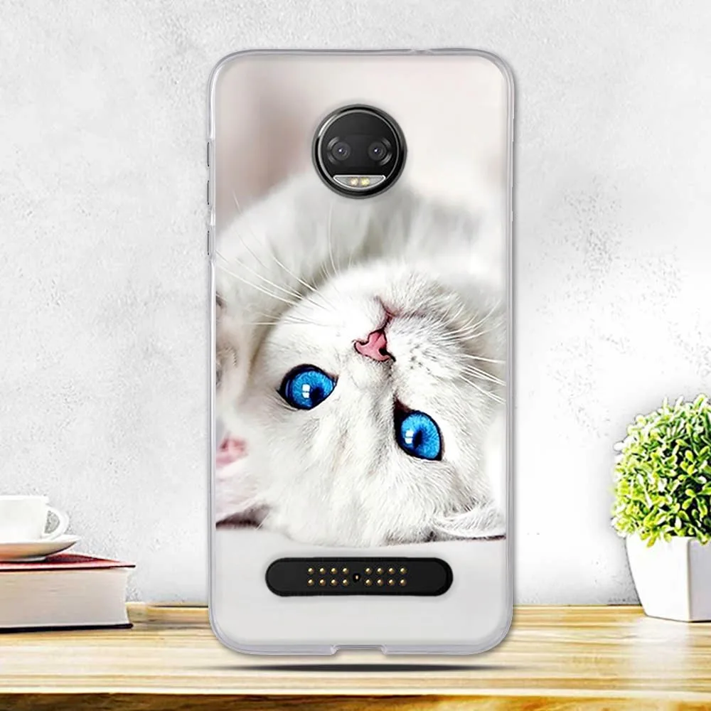 Чехол для Motorola Moto Z2 Force мягкий силиконовый чехол Z 2 5 дюйма бампер|funda silicon|case for