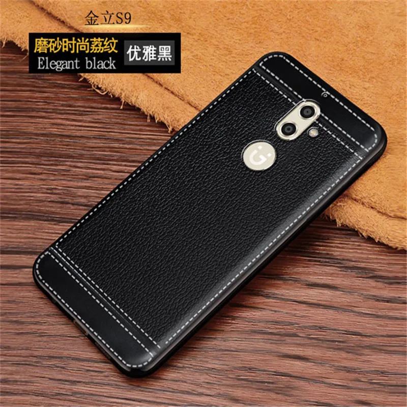 Силиконовый чехол Litchi для Gionee S9 S10 S10B S10C S10L S11 | Мобильные телефоны и аксессуары