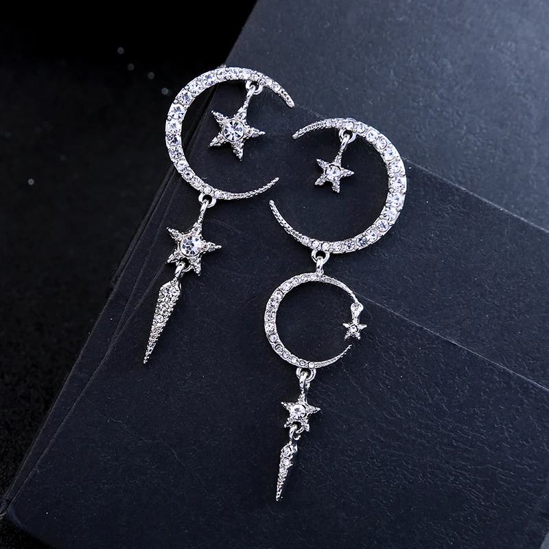 Новое поступление серьги капельки Романтические Классические Кристальные