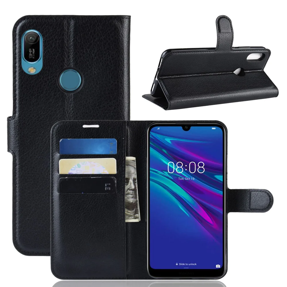 Для Huawei Y6 Prime 2019 Чехол Флип 6 09 &quotМагнитный кошелек кожаный чехол для mrd lx1f