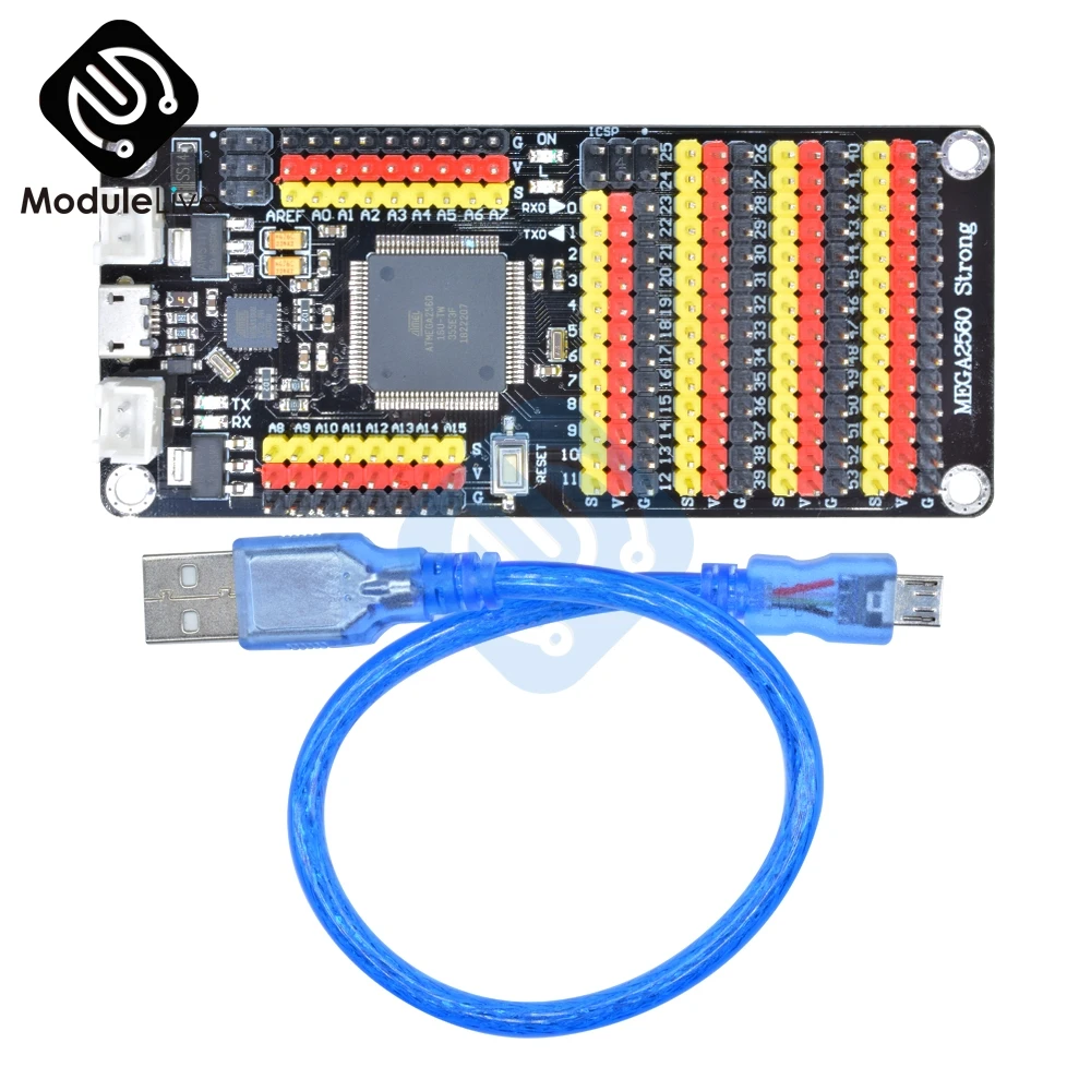 DM сильная серия микроконтроллер ATMEGA16U2 модуль расширения для Arduino MEGA2560 R3 ATMEGA2560 с USB