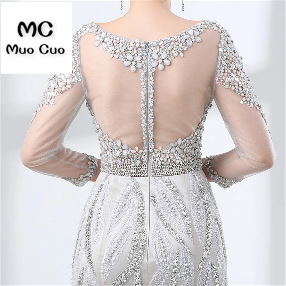 Женское платье Русалка для выпускного вечера Длинное Элегантное официальное с