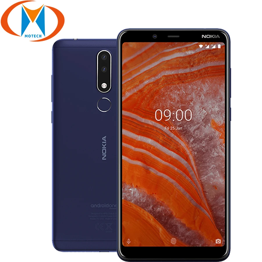Новый оригинальный мобильный телефон 6 0 &quotNokia 3 1 Plus 4G LTE ГБ 32 две sim карты четыре