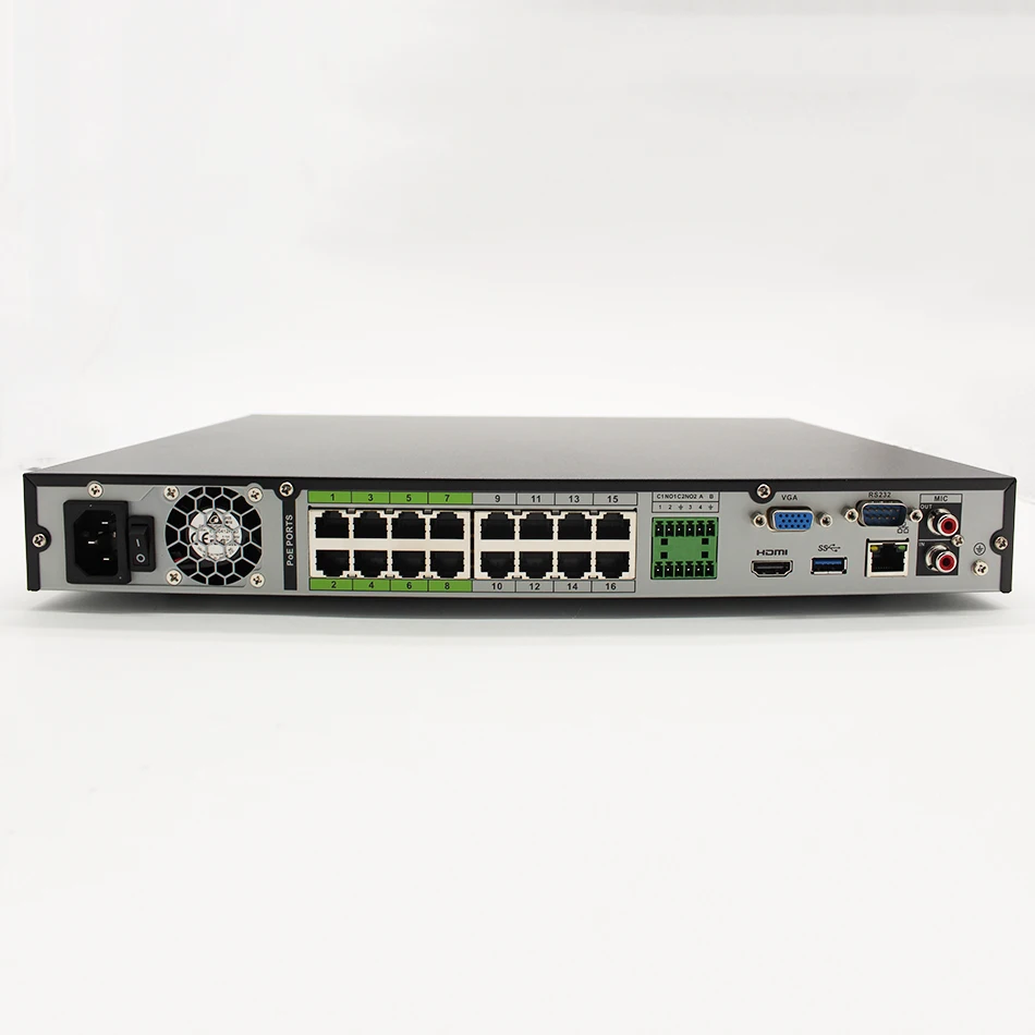 Сетевой видеорегистратор H.265 16POE 4 K 16 каналов 32 канала NVR NVR5216-16P-4KS2E NVR5232-16P-4KS2E с