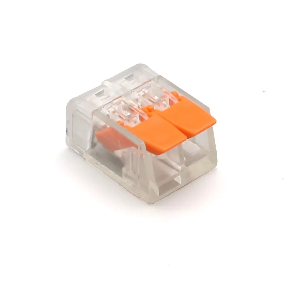 221-212 Orange 30 и 50 шт. Мини Быстрый Универсальный компактный провод проводки автомобильный разъем и комплект проводник клеммный блок солнечной энергии легко носить с собой - Цвет: 221-212 Orange
