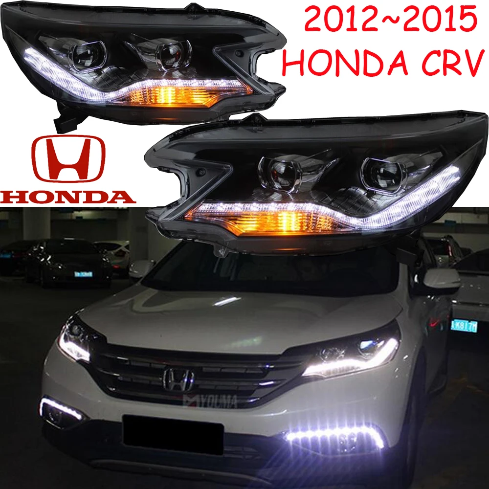 2009~ 2011/2012~ г. Автомобильный bumer головной светильник для Honda CR-V CRV головной светильник автомобильные аксессуары светодиодный DRL HID xenon Противотуманные фары для CRV фары