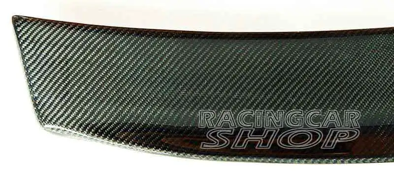 AP Стиль Настоящее углеродное волокно заднее крыло спойлер багажника Подходит