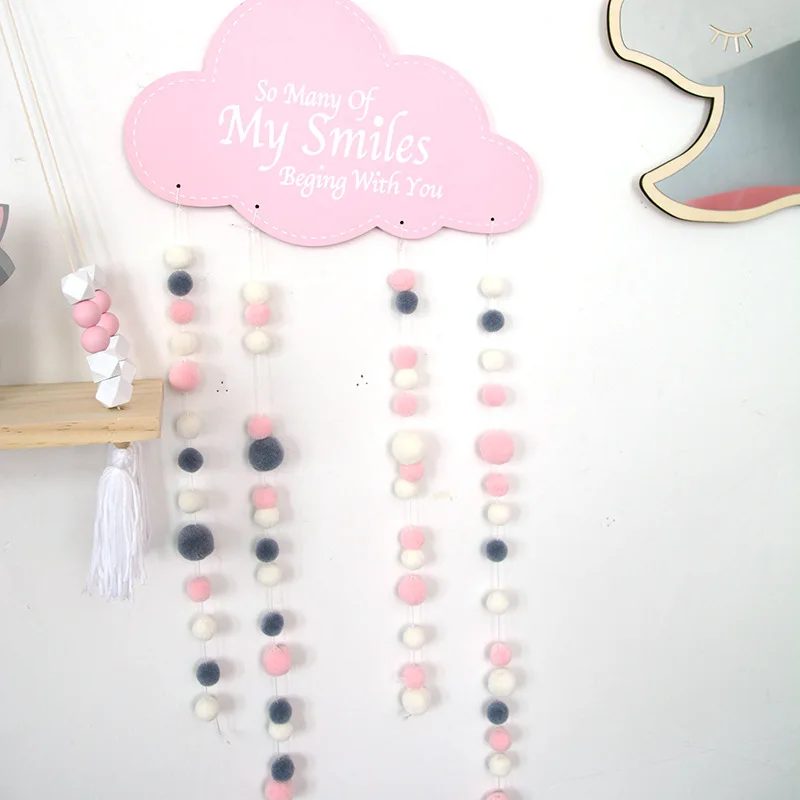 Скандинавское дерево украшение для детской комнаты Аксессуары декор мультяшное